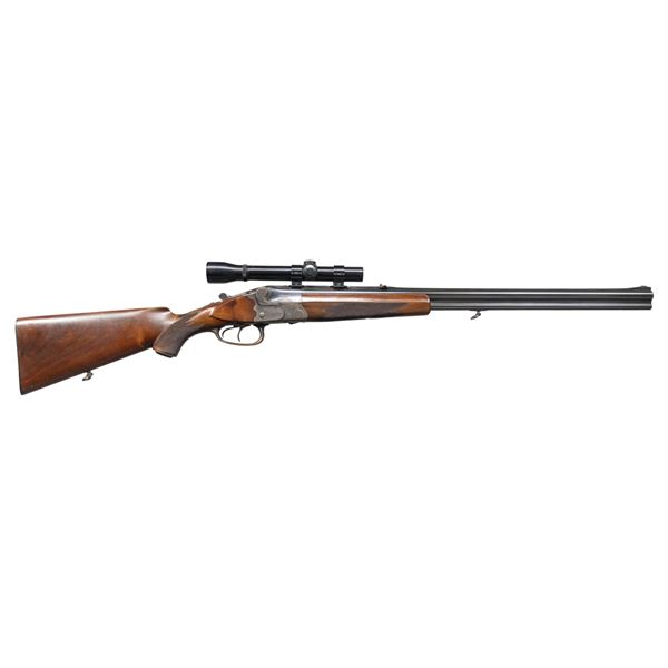 FINELY MADE BOXLOCK O/U RIFLE/SHOTGUN COMBO BY