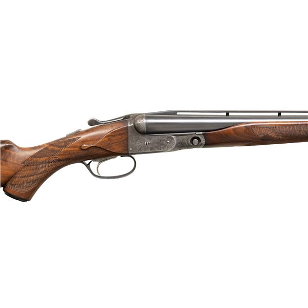 LATE ILION ERA 16 GA. DHE PARKER SHOTGUN WITH