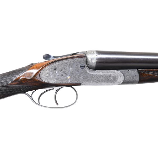 UNUSUAL BOSS SIDELOCK GAME GUN WITH PURDEY