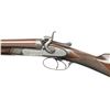 Image 4 : JAMES McCRIRICK HAMMER SIDELOCK SXS GAME SHOTGUN.