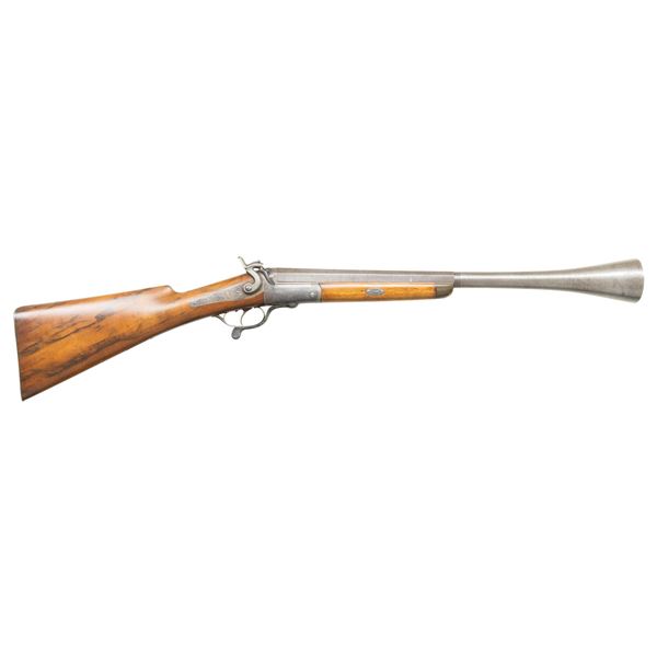 UNIQUE & FINE 10 GA. HAMMER BLUNDERBUSS.