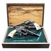 Image 2 : PAIR OF ENGRAVED SMITH & WESSON VICTORY MODEL DA