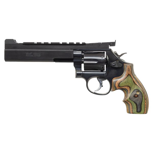 SMITH & WESSON CLARK CUSTOM PPC REVOLVER.