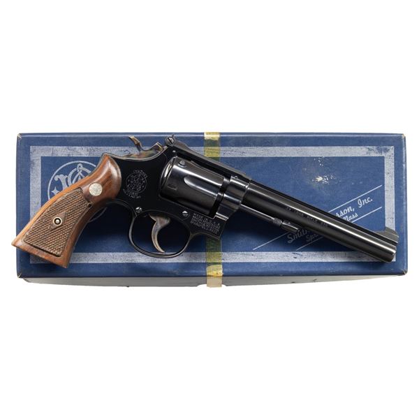 SMITH & WESSON MODEL 17-2 DOUBLE ACTION REVOLVER.