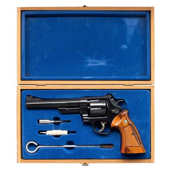 SMITH & WESSON 25-2 MODEL OF 1955 DA REVOLVER.