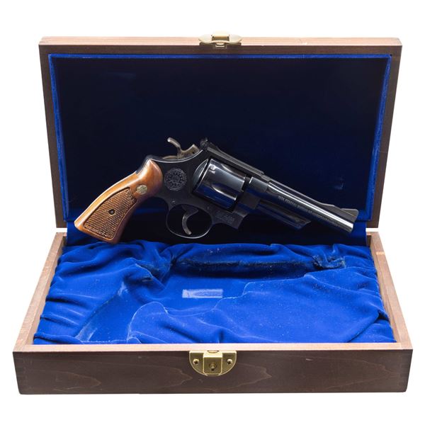 SMITH & WESSON 27-3 FBI COMMEMORATIVE DA REVOLVER.