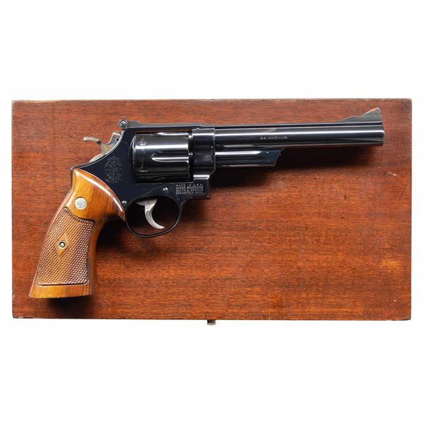 1961 SMITH & WESSON 4 SCREW MODEL 29 REVOLVER.