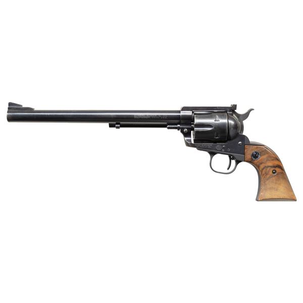 RARE 10" RUGER 44 FLAT TOP BLACKHAWK REVOLVER.