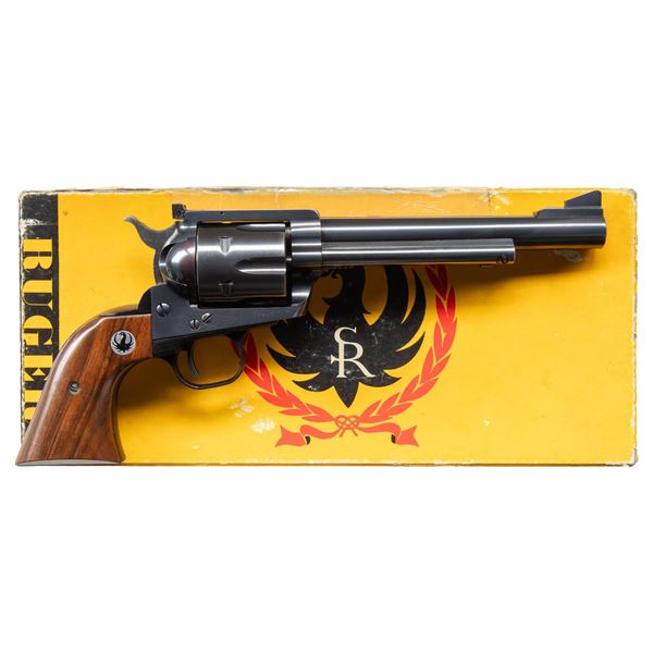 RUGER OLD MODEL 44 FLAT TOP BLACKHAWK REVOLVER.
