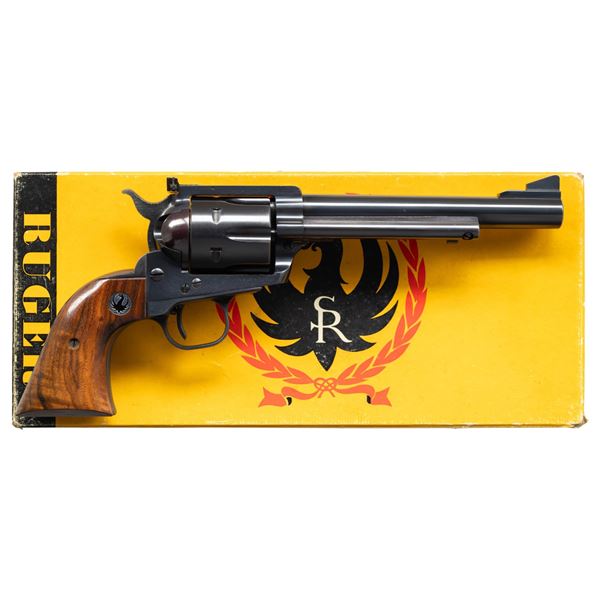 RUGER 44 FLAT TOP BLACKHAWK REVOLVER & ORIGINAL