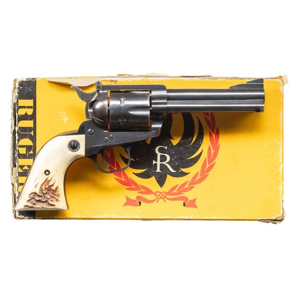 RUGER OLD MODEL 357 FLAT TOP BLACKHAWK REVOLVER.