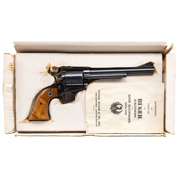 WHITE BOXED RUGER OLD MODEL SUPER BLACKHAWK