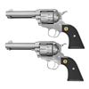 Image 2 : CASED SET OF RUGER STAINLESS NEW VAQUERO SASS