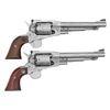 Image 2 : CASED PAIR OF DUBBER ENGRAVED RUGER STAINLESS