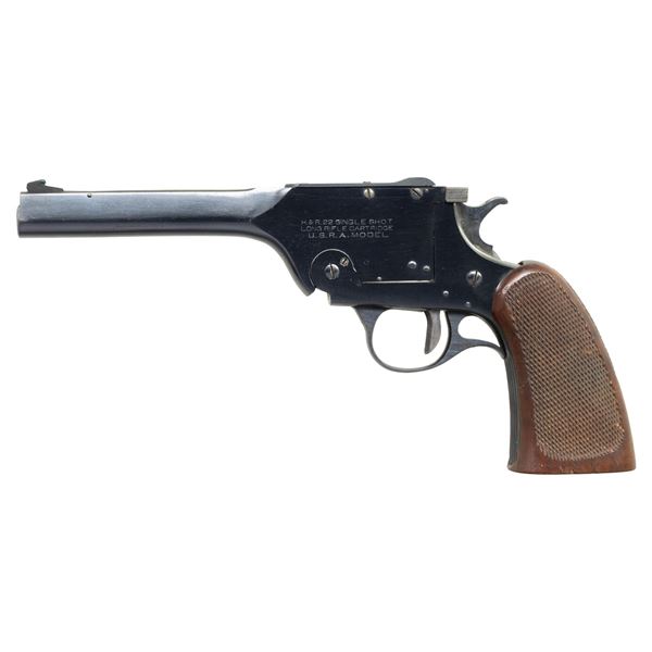 H&R USRA SINGLE SHOT PISTOL.
