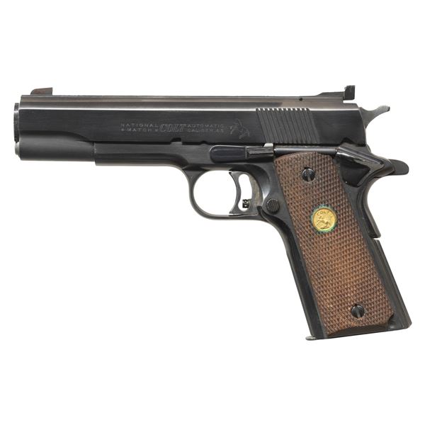1960 COLT NATIONAL MATCH SEMI AUTO PISTOL