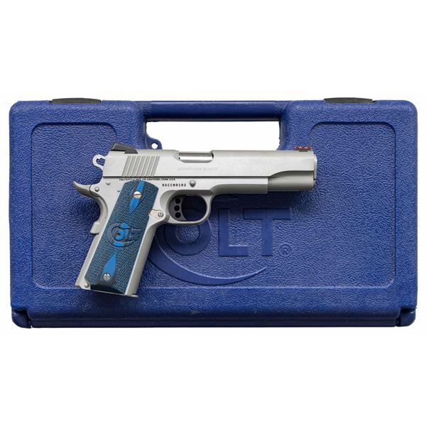 COLT COMPETITION SERIES GOVERNMENT MODEL STAINLESS