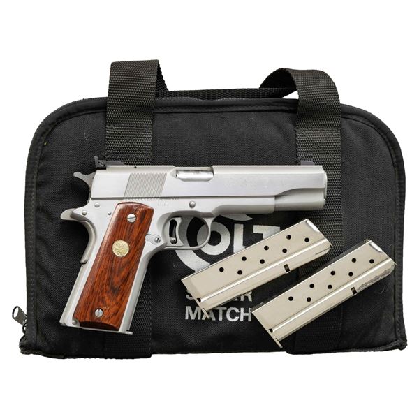 1 OF 350 COLT SUPER MATCH STAINLESS GOLD CUP