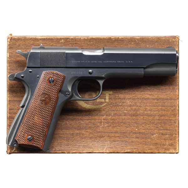 1962 COLT GOVERNMENT MODEL SEMI AUTO PISTOL.