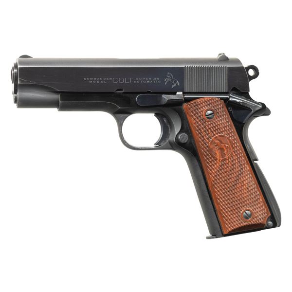 1950 COLT 38 SUPER LIGHTWEIGHT COMMANDER SEMI-AUTO