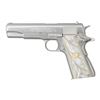 Image 2 : NICKEL, COLT MARK IV SERIES 70 SEMI AUTO PISTOL