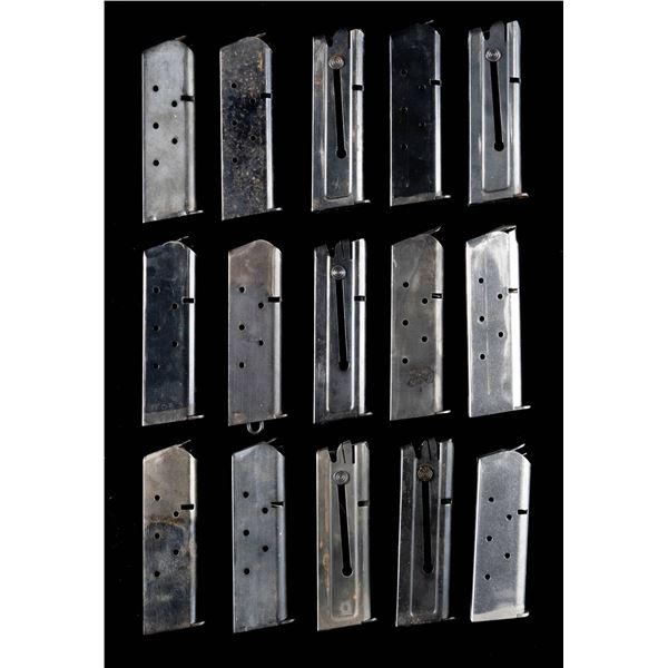 15 MAGAZINES FOR COLT 1911 STYLE PISTOLS.