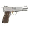 Image 2 : BROWNING HI POWER WITH NICKEL/SILVER CHROME FINISH