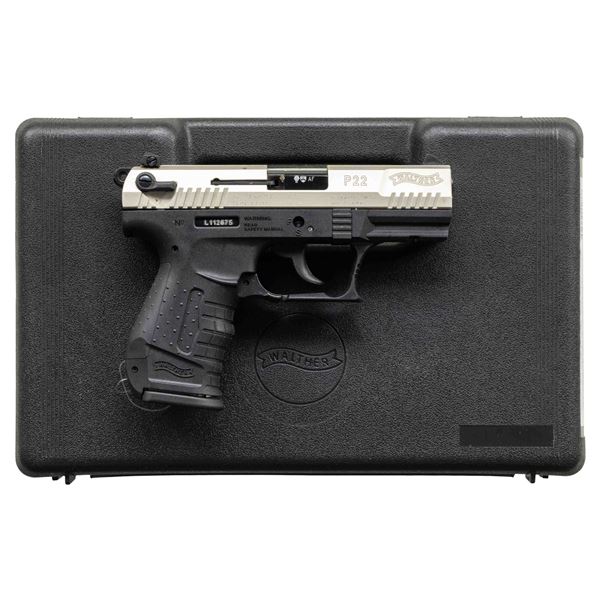 WALTHER P22 SEMI AUTO PISTOL.