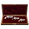 Image 1 : LOT OF 3 NAA SA POCKET REVOLVERS.