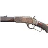 Image 4 : WINCHESTER MODEL 1873 DELUXE LEVER ACTION RIFLE.