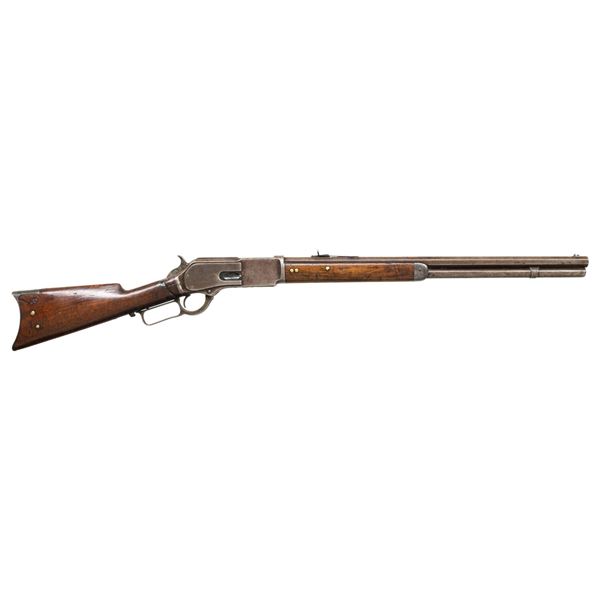 3RD MODEL WINCHESTER 1876 LEVER ACTION RIFLE.