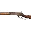 Image 4 : 3RD MODEL WINCHESTER 1876 LEVER ACTION RIFLE.