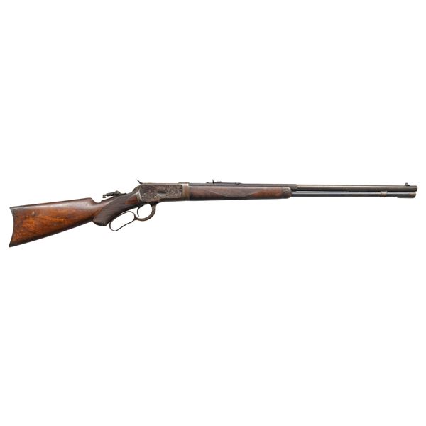 CUSTOM GAME SCENE ENGRAVED WINCHESTER 1892 DELUXE