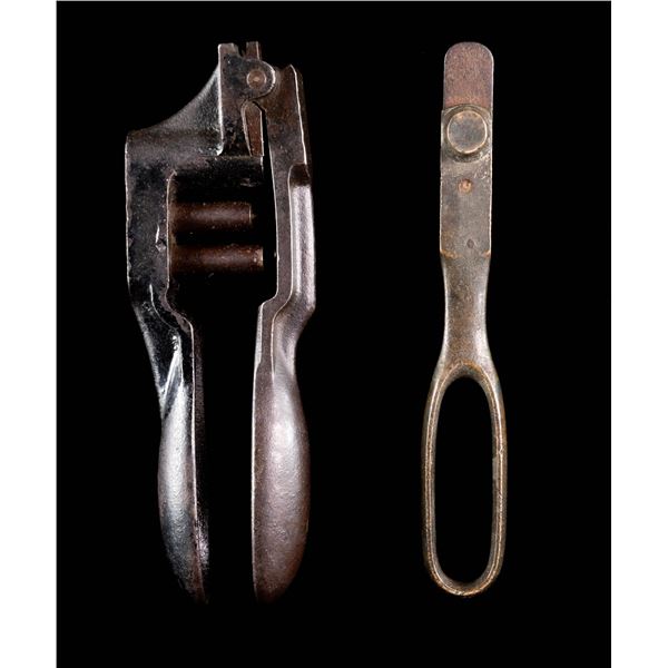 RARE WINCHESTER MODEL 1874 RELOADING TOOL & BULLET