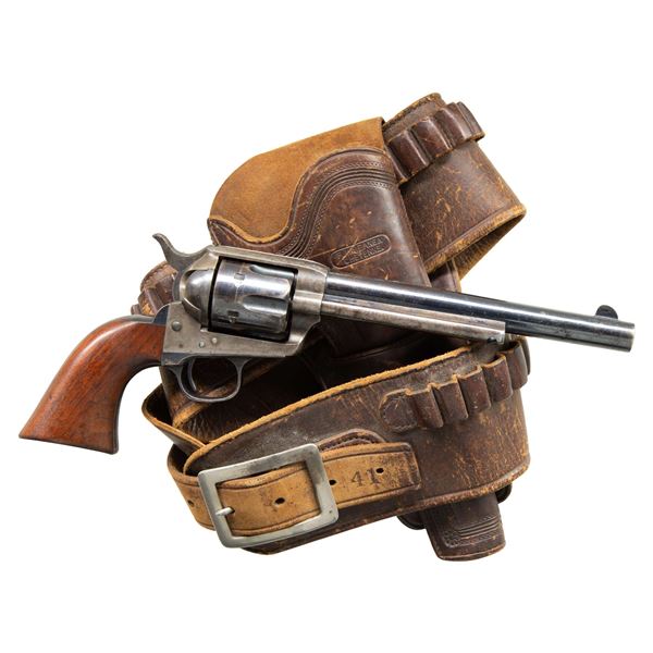 FINE COLT SINGLE ACTION ARMY REVOLVER, MEANEA