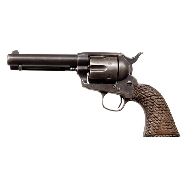 ANTIQUE COLT SINGLE ACTION ARMY REVOLVER BELONGING