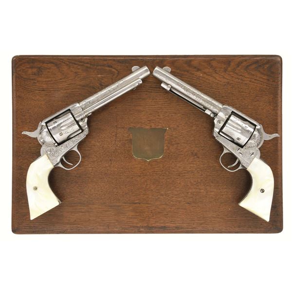 CONSECUTIVELY NUMBERED COLT 1st GEN. ENGRAVED SAA