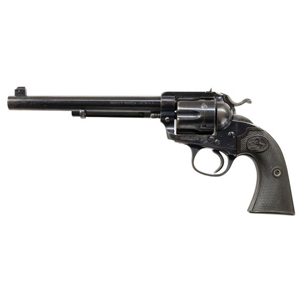 LETTERED COLT BISLEY FLATTOP TARGET REVOLVER.