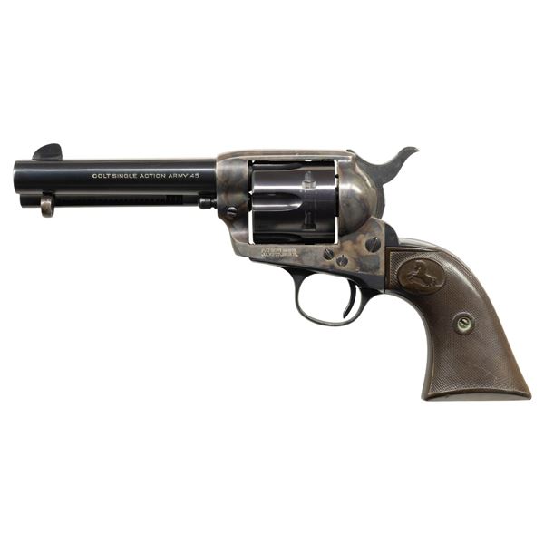 4 3/4" COLT SINGLE ACTION ARMY REVOLVER.