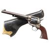 Image 1 : PREWAR COLT SINGLE ACTION REVOLVER & HOLSTER.