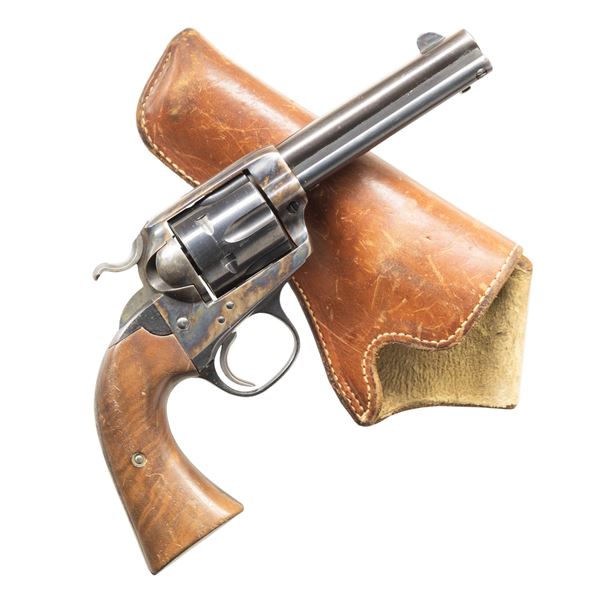 PRE-WAR COLT SINGLE ACTION BISLEY REVOLVER.