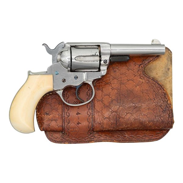 FINE 1ST YEAR IVORY GRIPPED COLT MODEL 1877