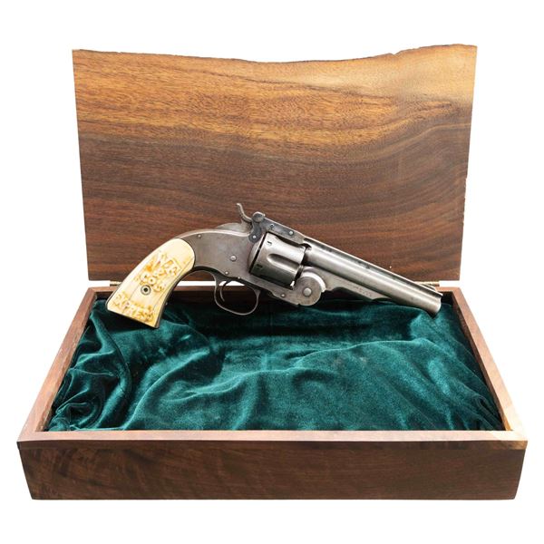 WELLS FARGO MARKED S&W 2ND MODEL SCHOFIELD
