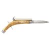 Image 2 : ENGLISH MADE STAG GRIPPED PECUSSION KNIFE PISTOL.