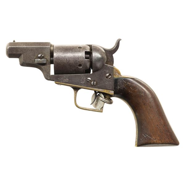 UNIQUE "AS FOUND" COLT BABY DRAGOON "BELLY" GUN.