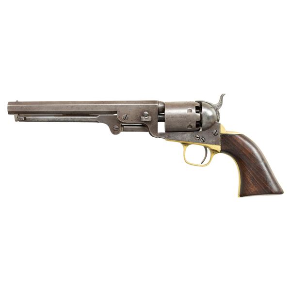 INSCRIBED COLT MODEL 1851 NAVY REVOLVER.