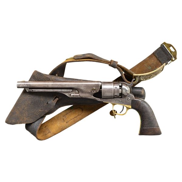 COLT MODEL 1860 ARMY WITH BELT AND HOLSTER U.S.