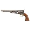 Image 1 : CIVILIAN COLT 1860 ARMY PERCUSSION REVOLVER.