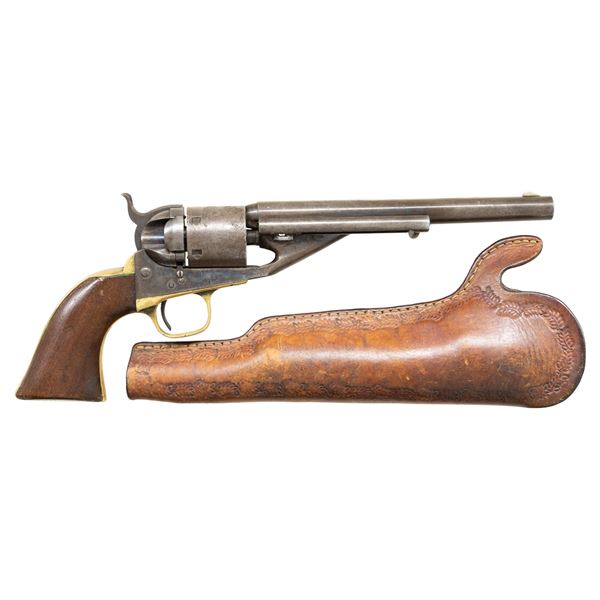 COLT MODEL 1871 OPEN TOP ARMY REVOLVER.