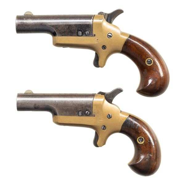 TWO COLT THUER THIRD MODEL DERINGERS.